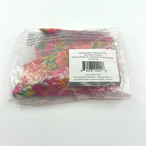 Beach Riot Melanie Sarong in Miami Peony - Picture 6 of 8